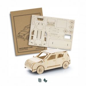 BRANDCRAFT Hatchback Car Wooden Model