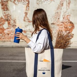 Ville 100% Cotton Beach Bag