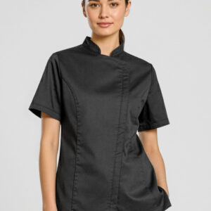 Womens Alfresco Short Sleeve Chef Jacket