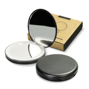 Ella LED Compact Mirror (129240) - Black
