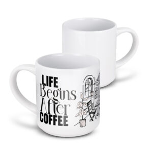 Arista Stackable Coffee Mug (129254) - White