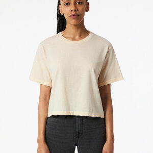 American Apparel Women's Fine Jersey Boxy T-Shirt (102)