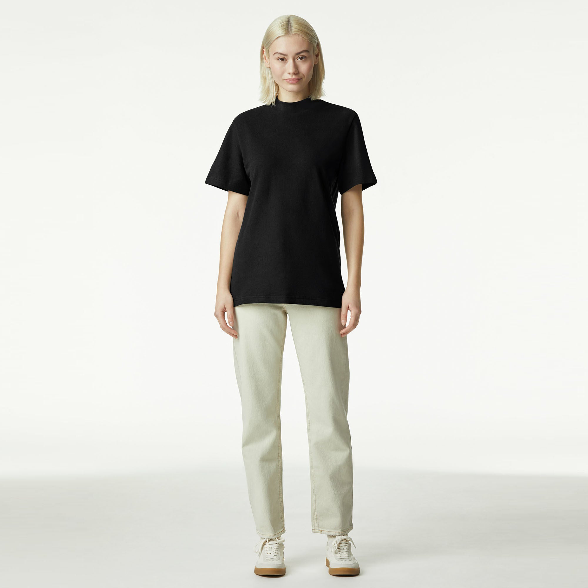 American Apparel Unisex Pique Mockneck (1PQ)
