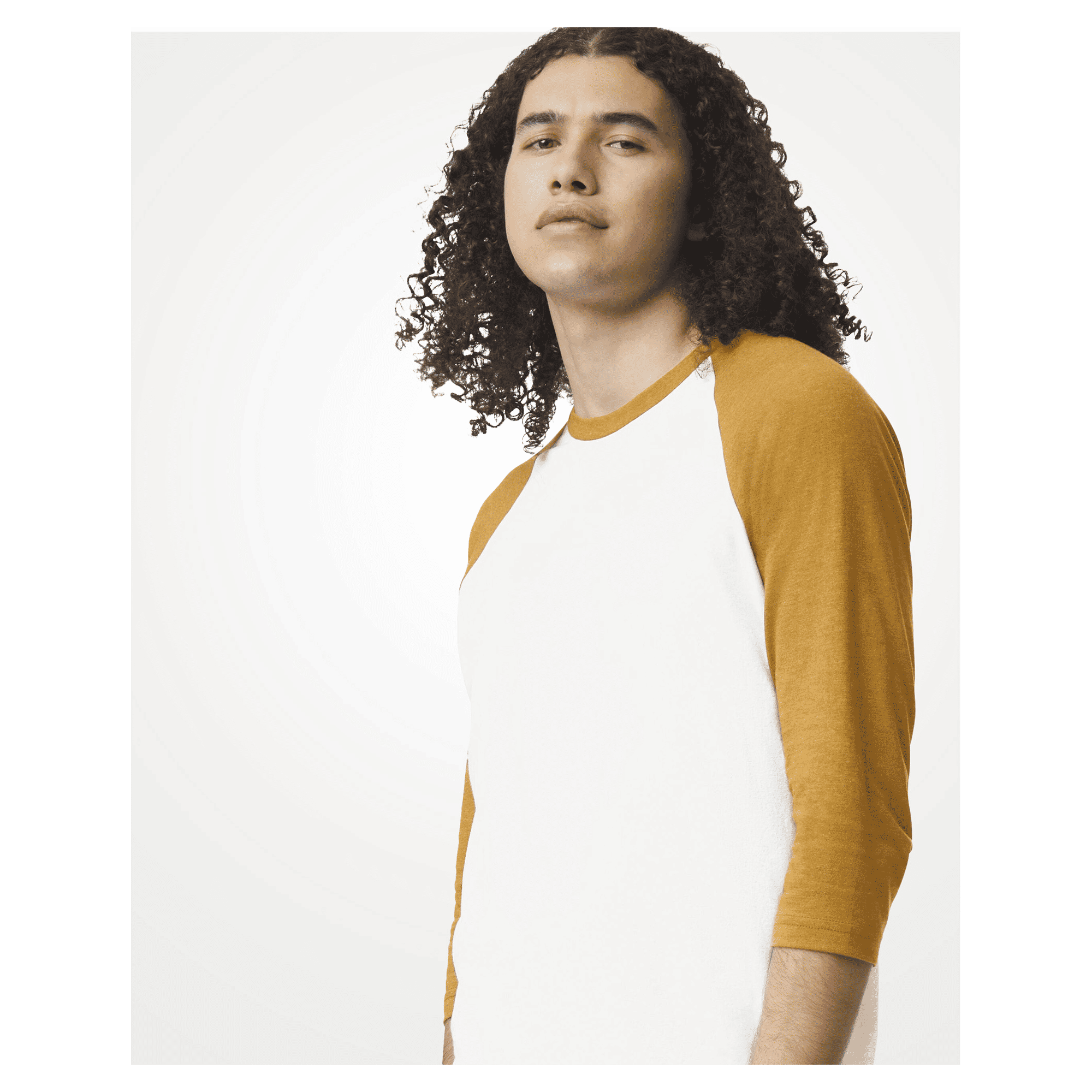 American Apparel CVC Unisex Raglan T-shirt (2003CVC)