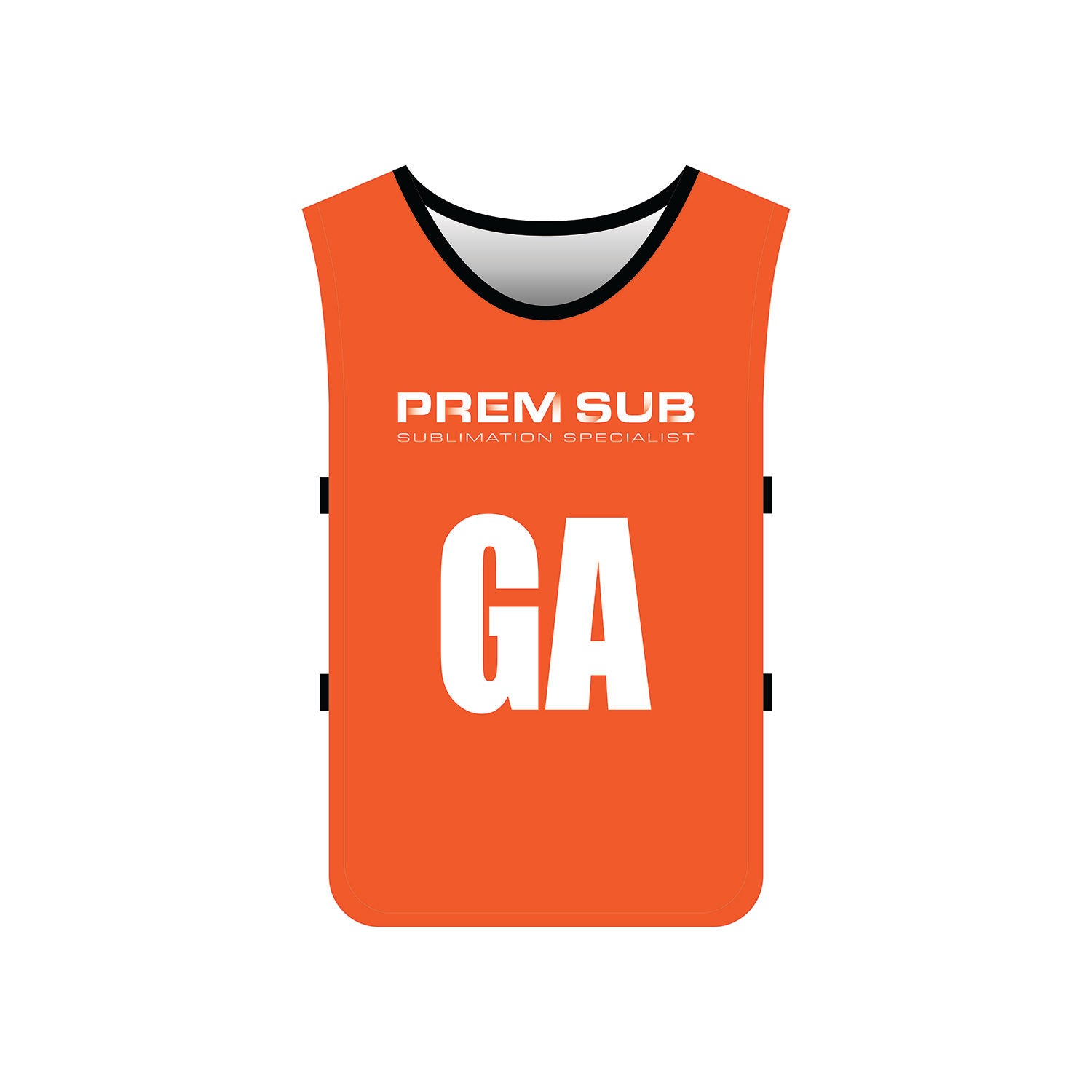 Accessories Bib Sublimated Pullover - Front
