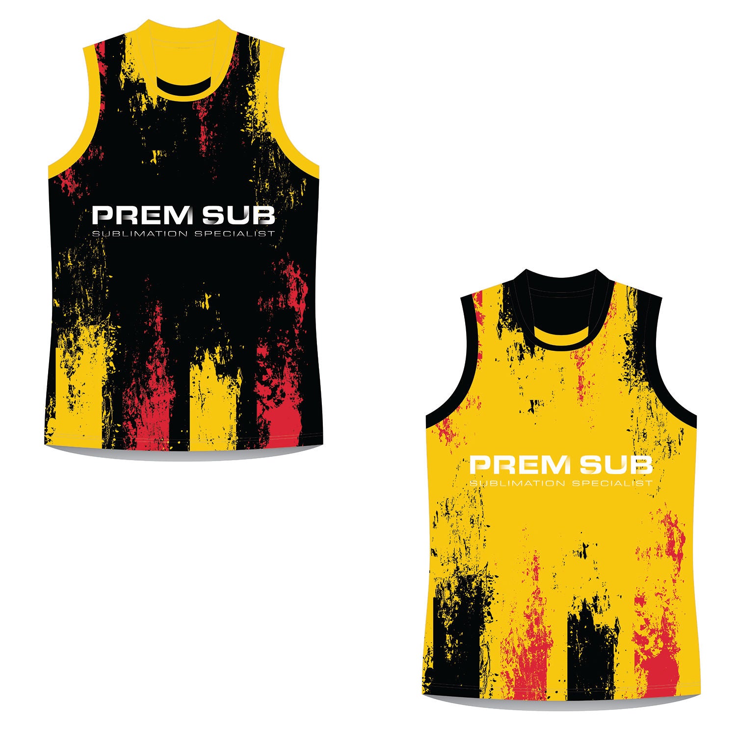 AFL Jersey Reversible Playing Top - Back