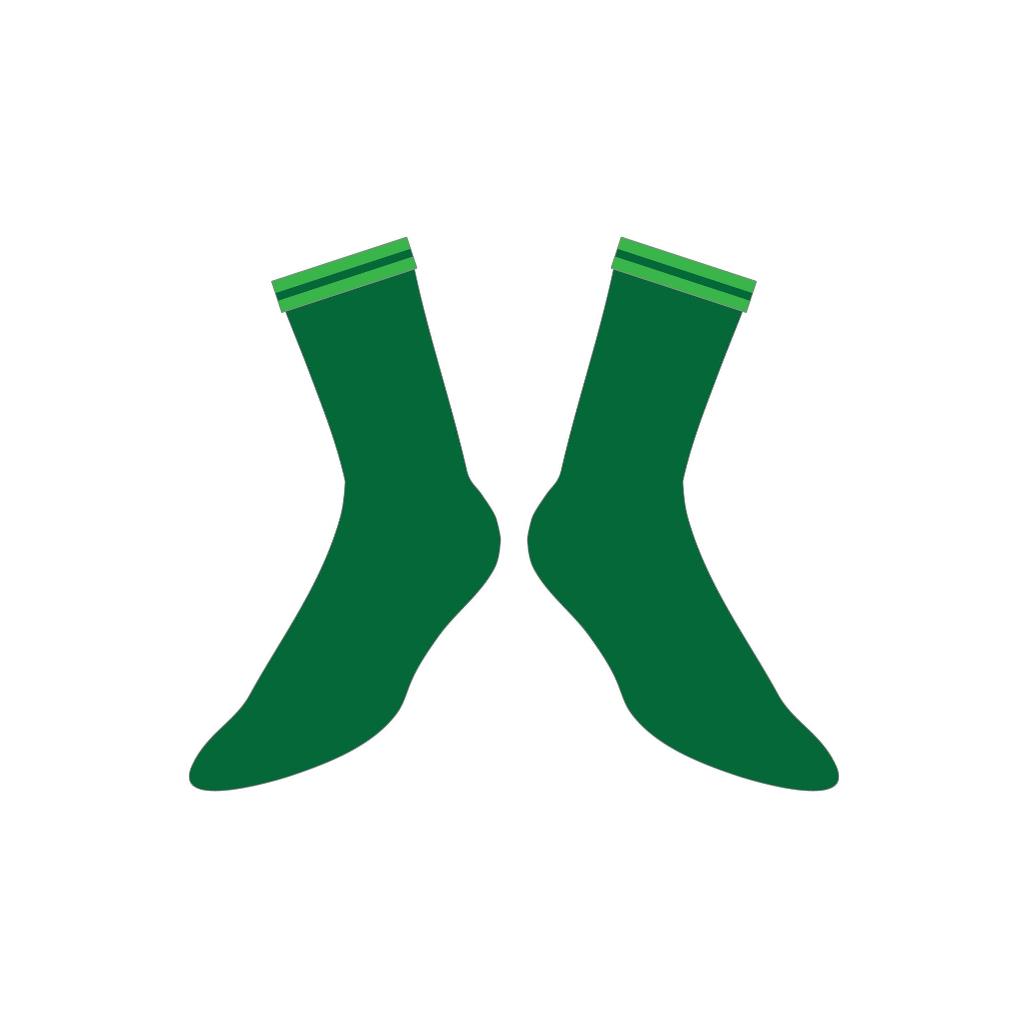 Accessories Socks Sublimated - Front