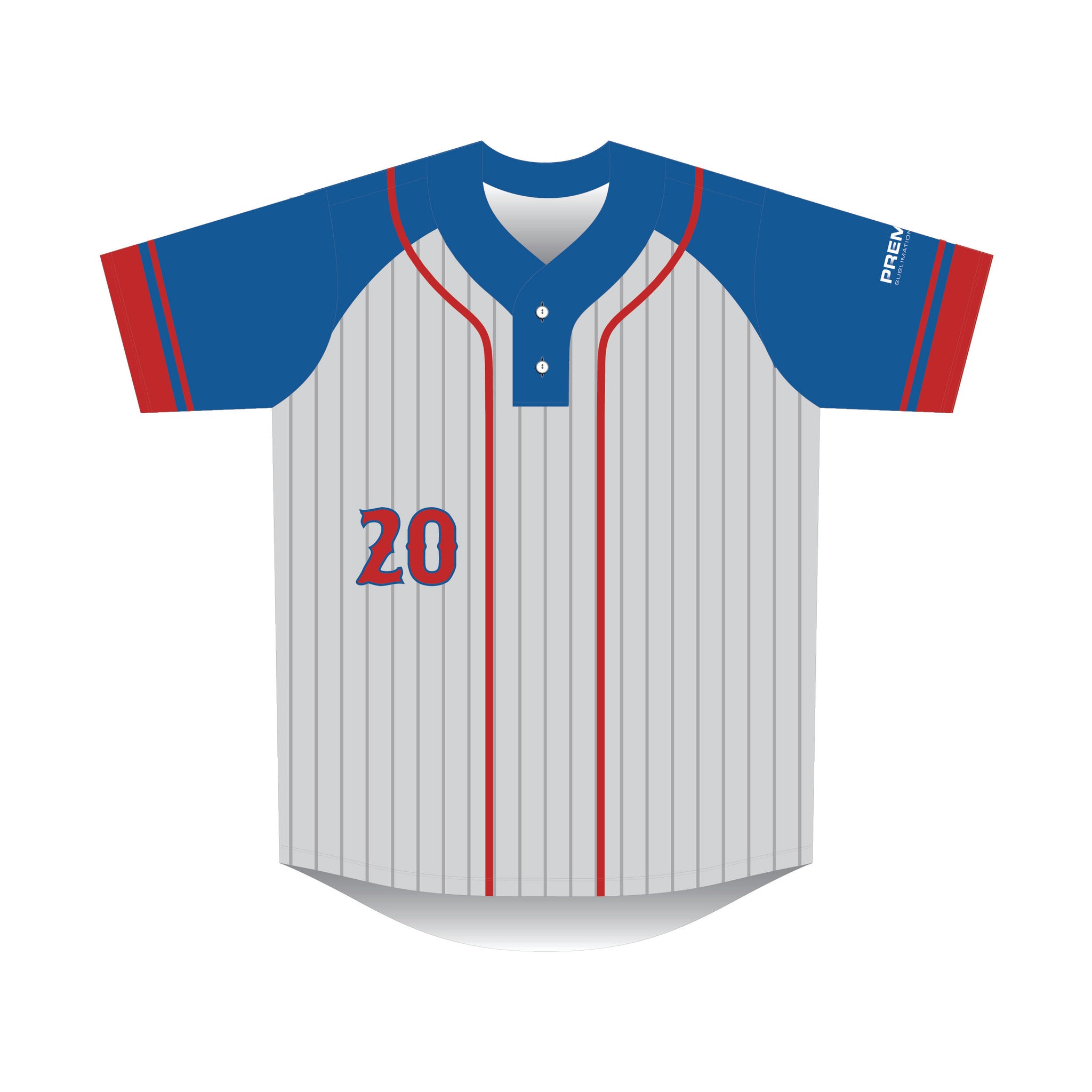 Baseball Jersey 2-Button - Front