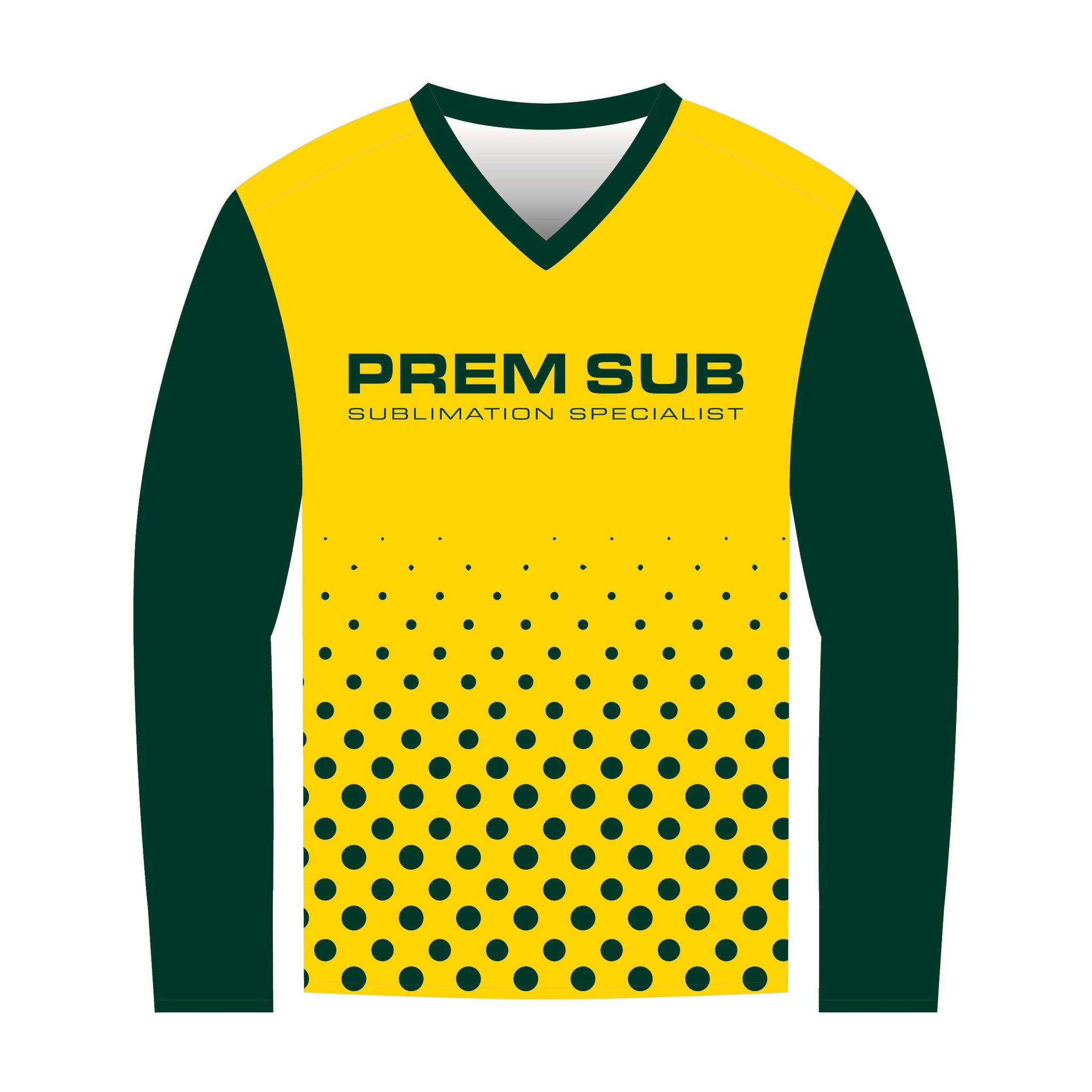 Cricket Jersey Long Sleeve Warmer - Front