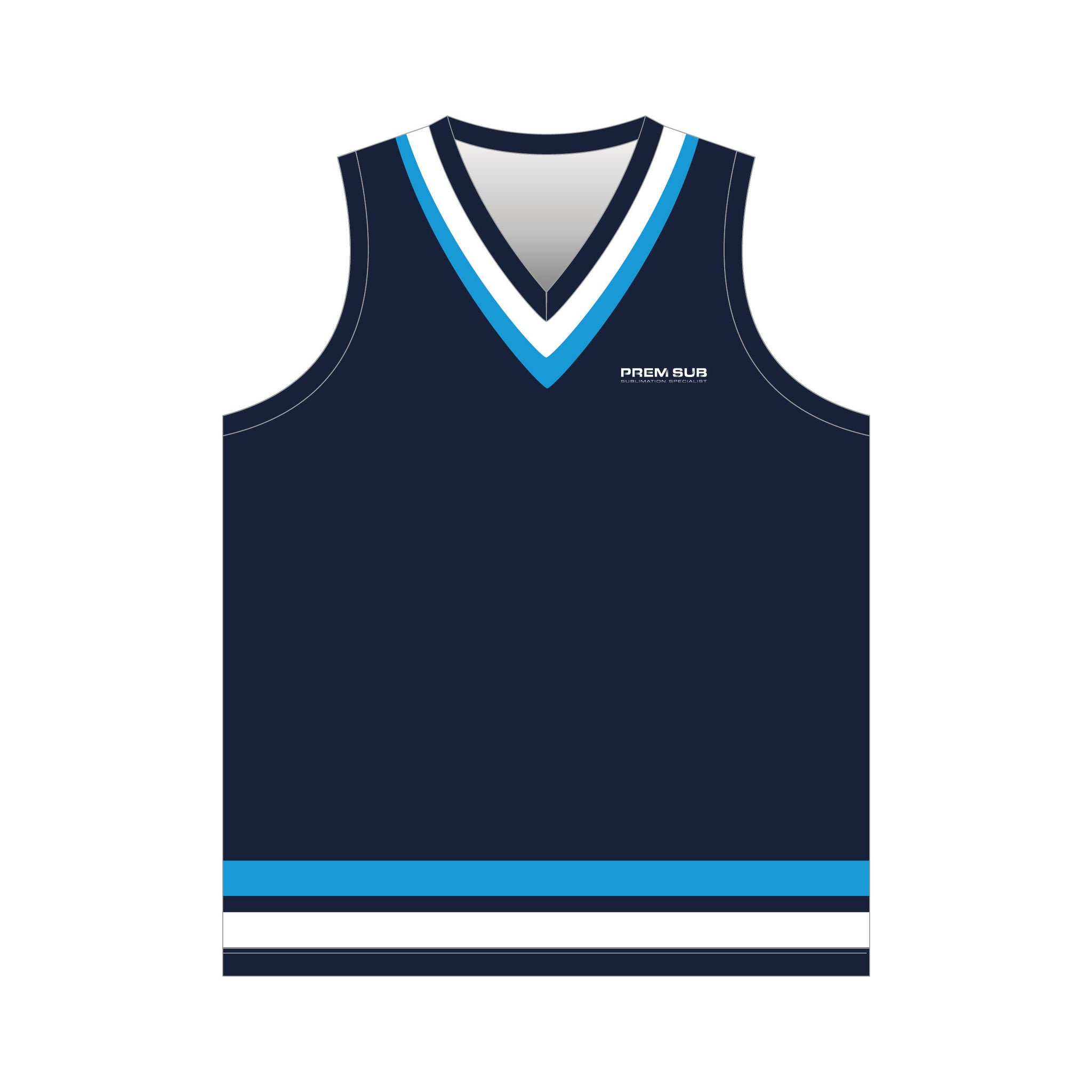 Cricket Jersey Vest - Front