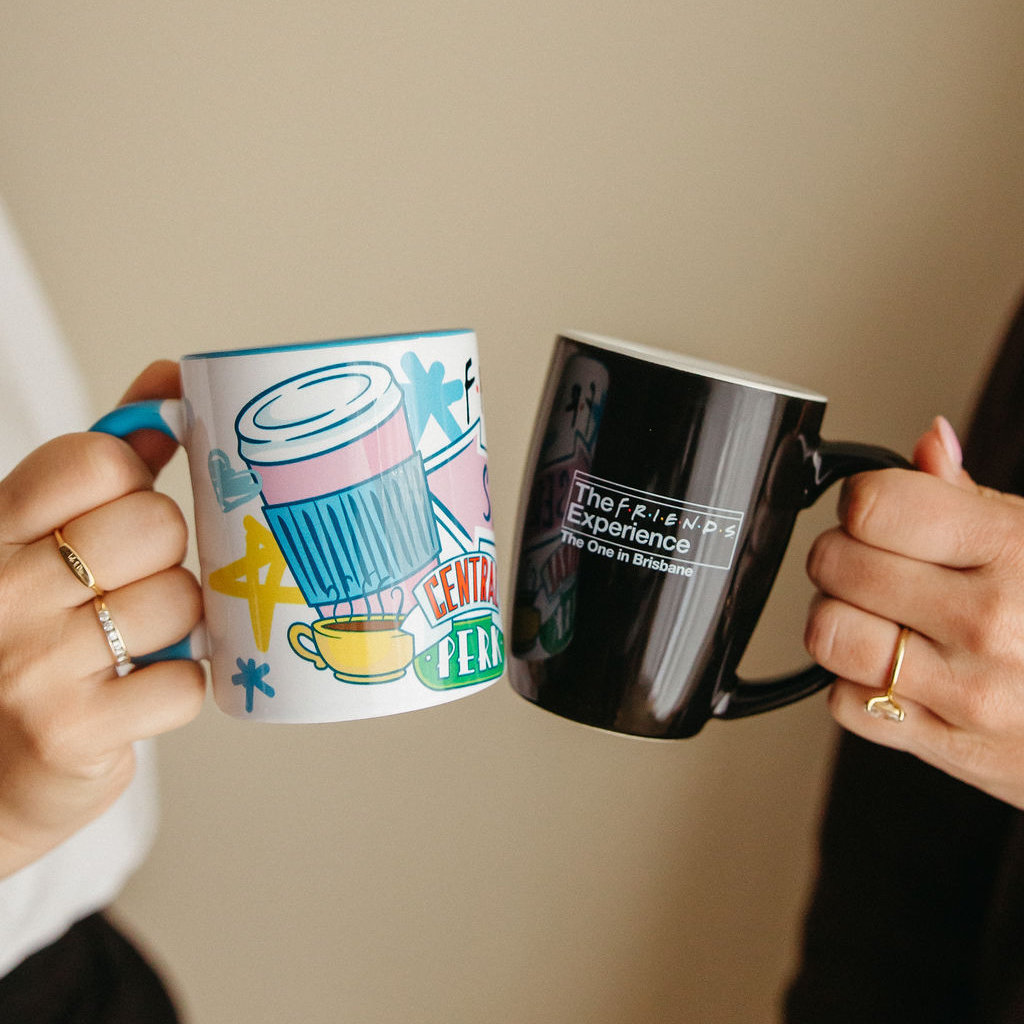 The Friends Experience mugs