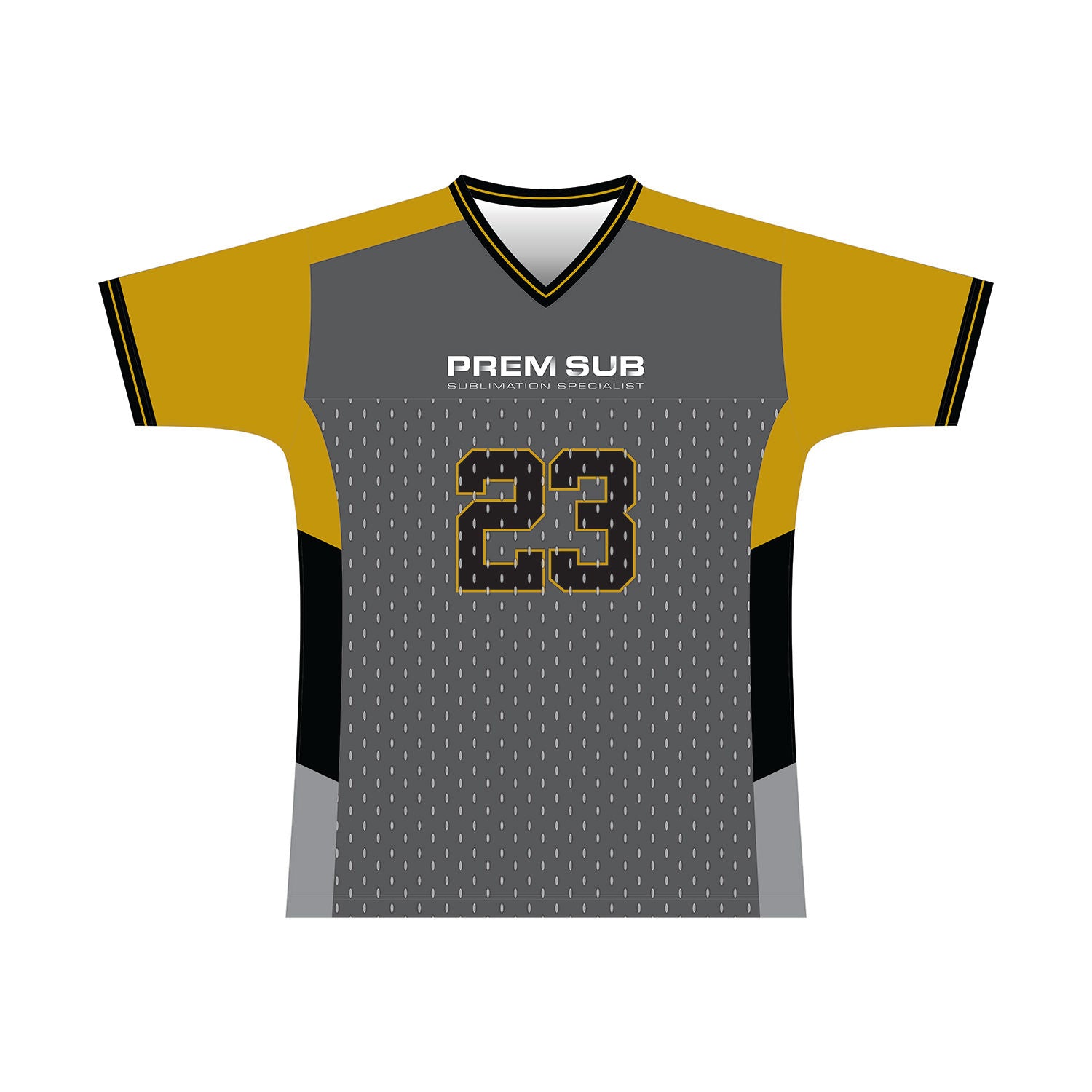 Grid Iron Jersey Short Sleeve Jersey - Front