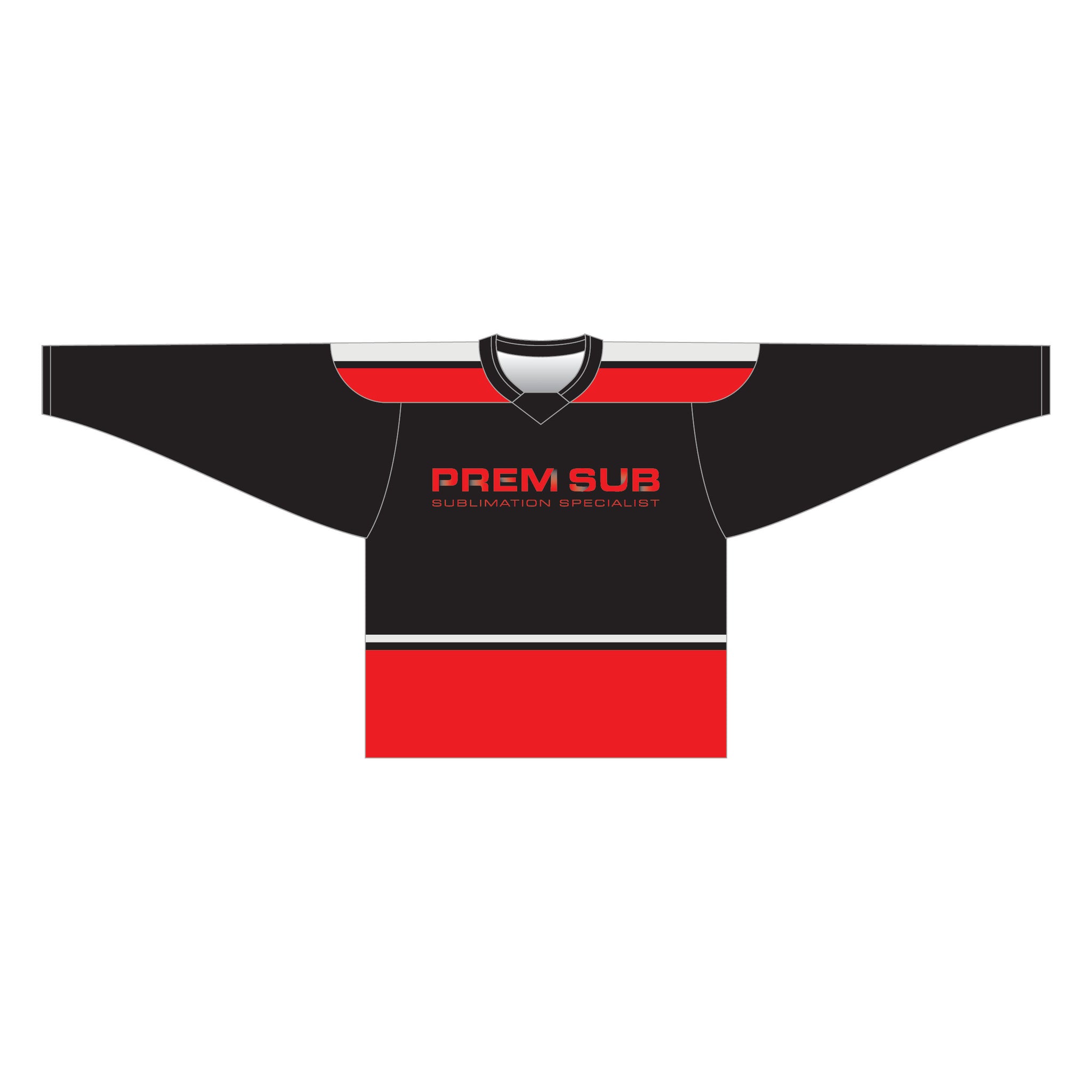 Ice Hockey Jersey Playing Top Front