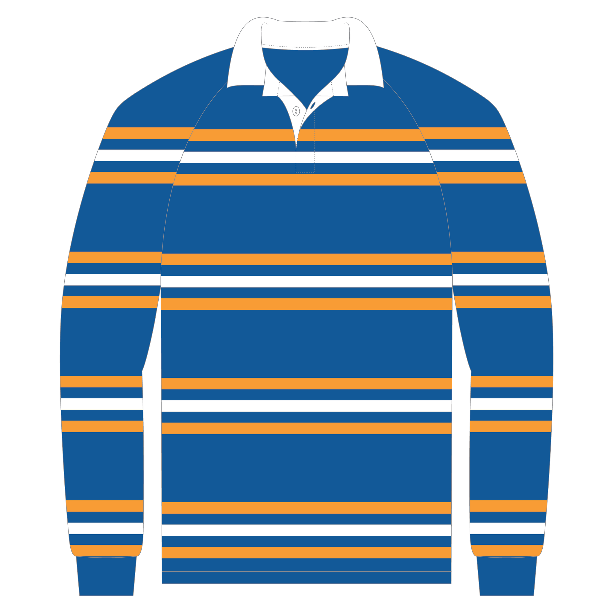 Custom Traditional Rugby Jersey Knitted - Adult - Front