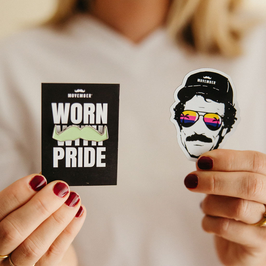 Movember custom promo merchandise