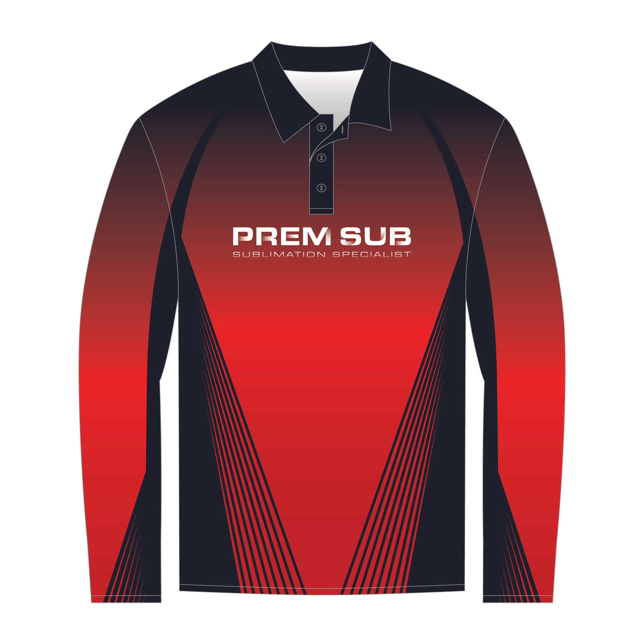 Off-Field T-Shirt Long Sleeve Set Sleeve Polo - Front