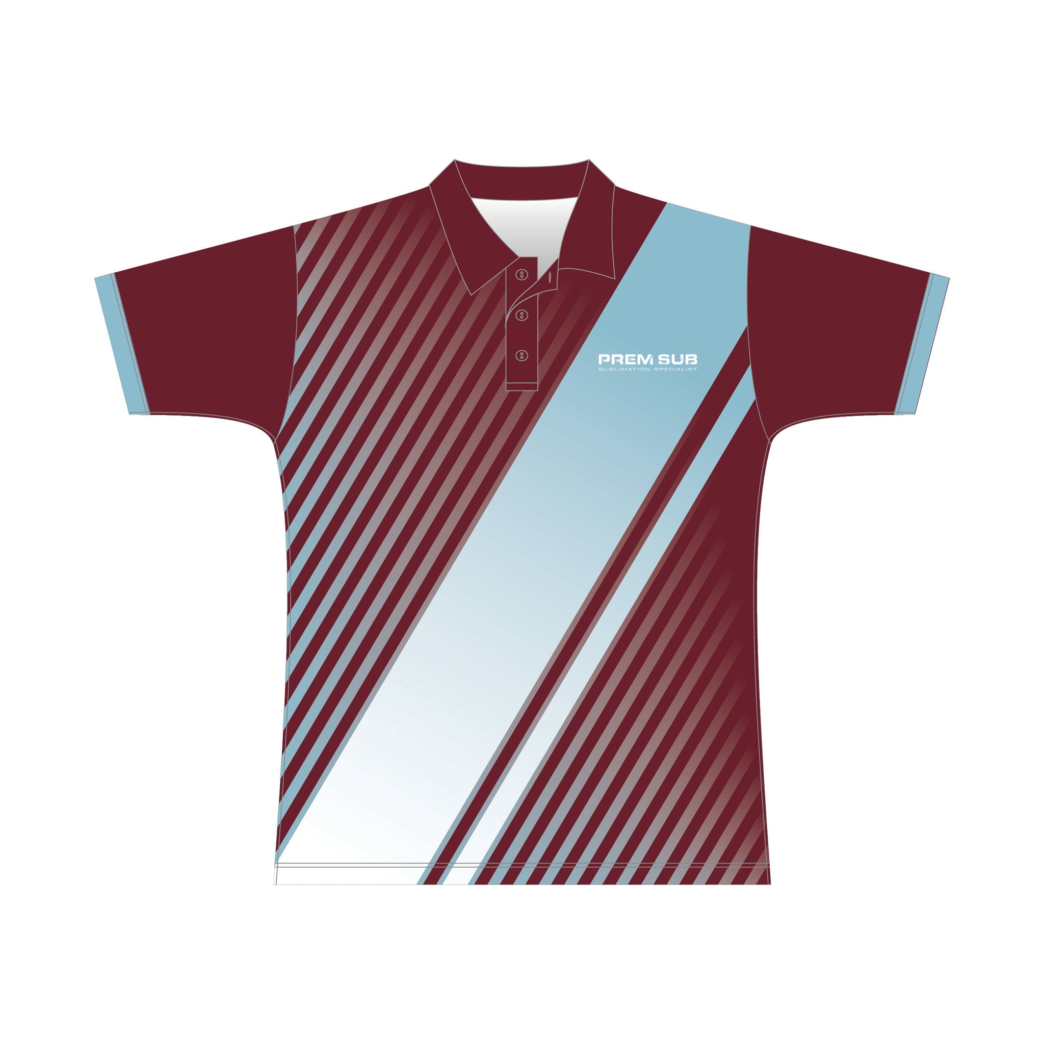 Off-Field T-Shirt Set Sleeve Polo - Front