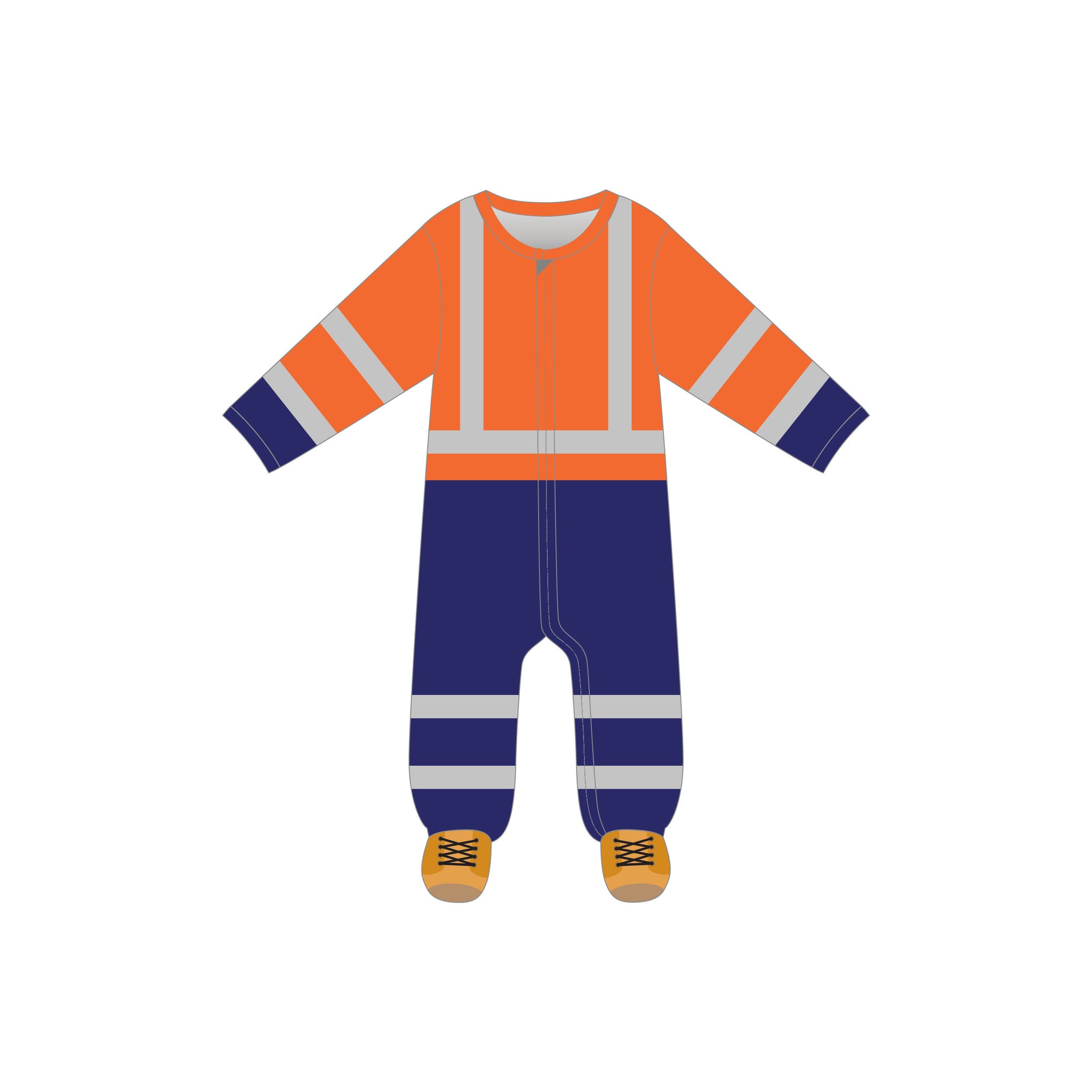 Off-Field Sublimated Baby Onesie Lightweight - Front