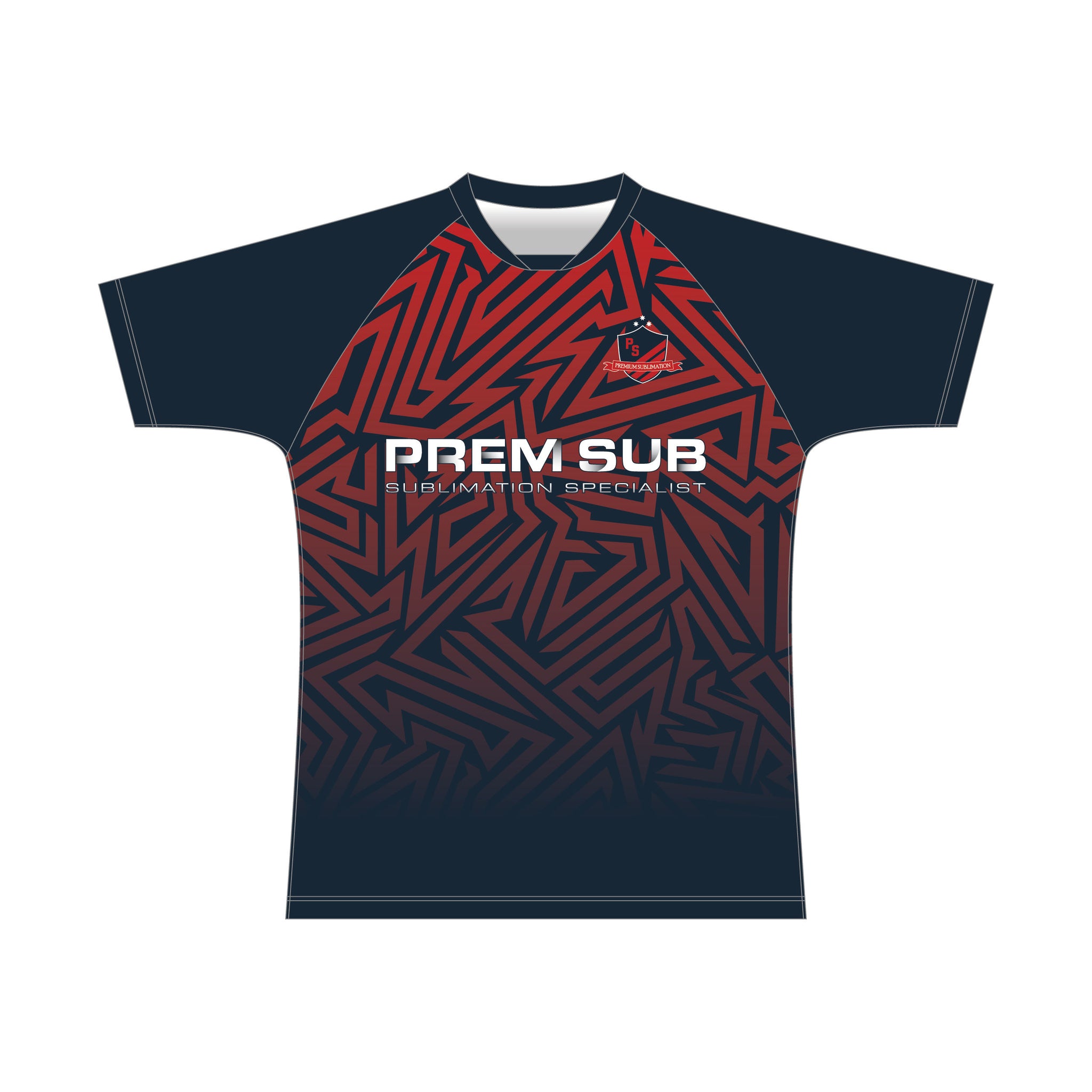 Football Jersey Set Sleeve Premier Playing Top - Front
