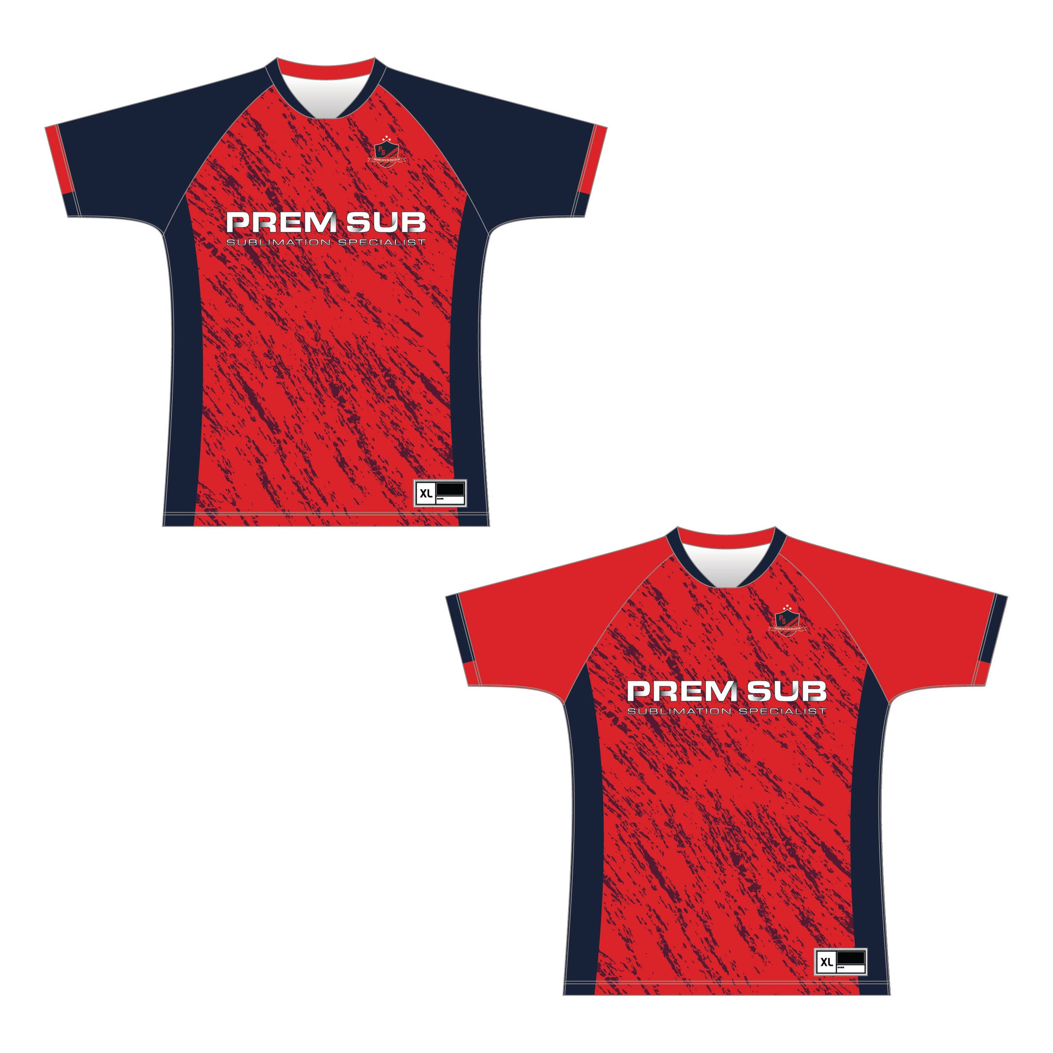 Football Jersey Reversible Raglan - Front