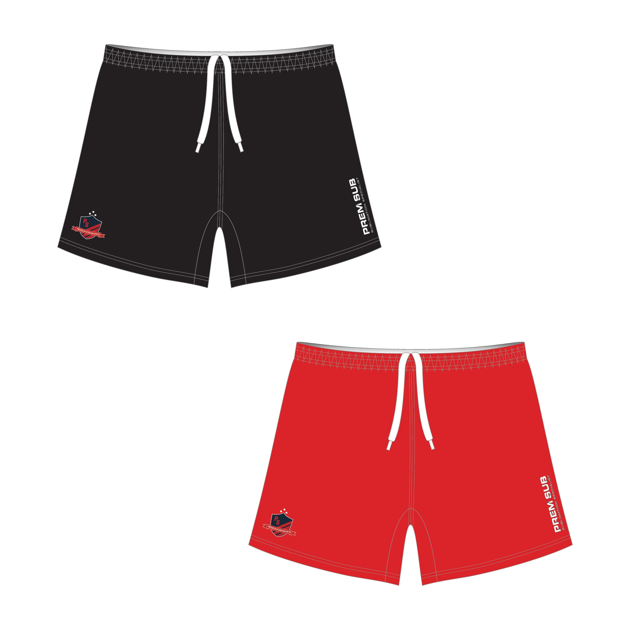 Football Shorts Standard Reversible - Front