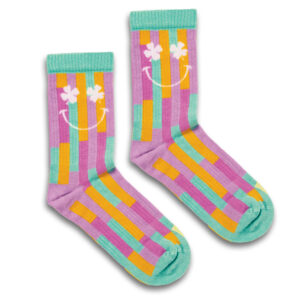 Pixel Knitted Bamboo Socks (134213) - Main